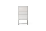Highboard in Feinschliff Bianco