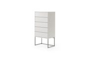 Highboard in Feinschliff Bianco