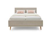 Polsterbett in Stoff Caesar Beige