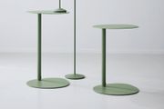 Beistelltisch in Stahl pulverbeschichtet dusty green
