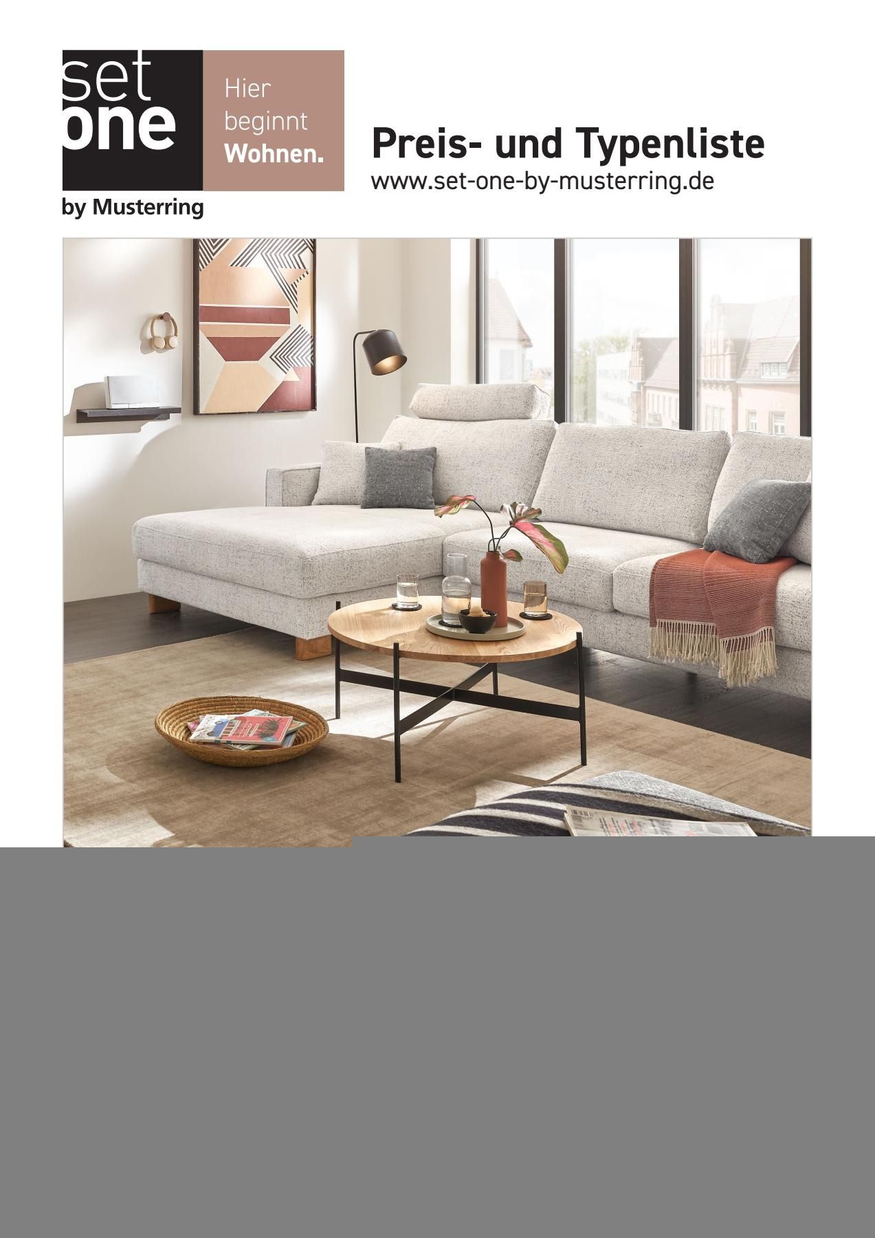 Preis- und Typenliste