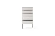 Highboard in Feinschliff Bianco
